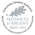 Médaille d'Argent au Concours Général Agricole Paris 2022